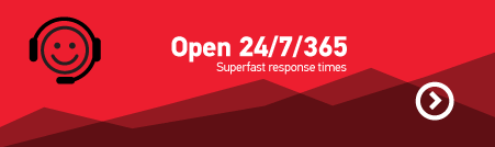Contact us - Open 24/7/365