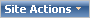 Site Action menu